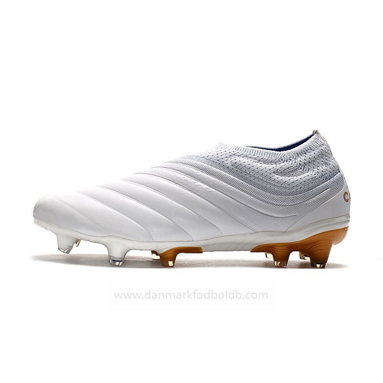 Adidas Copa 19+ FG Fodboldstøvler Herre – Hvid Guld